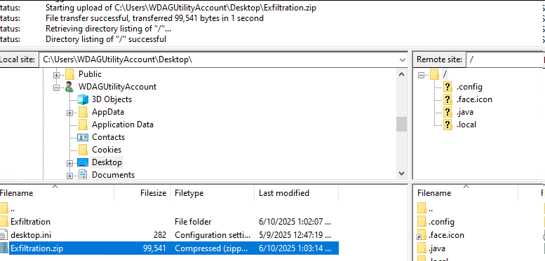 Windows Sandbox Exfiltration