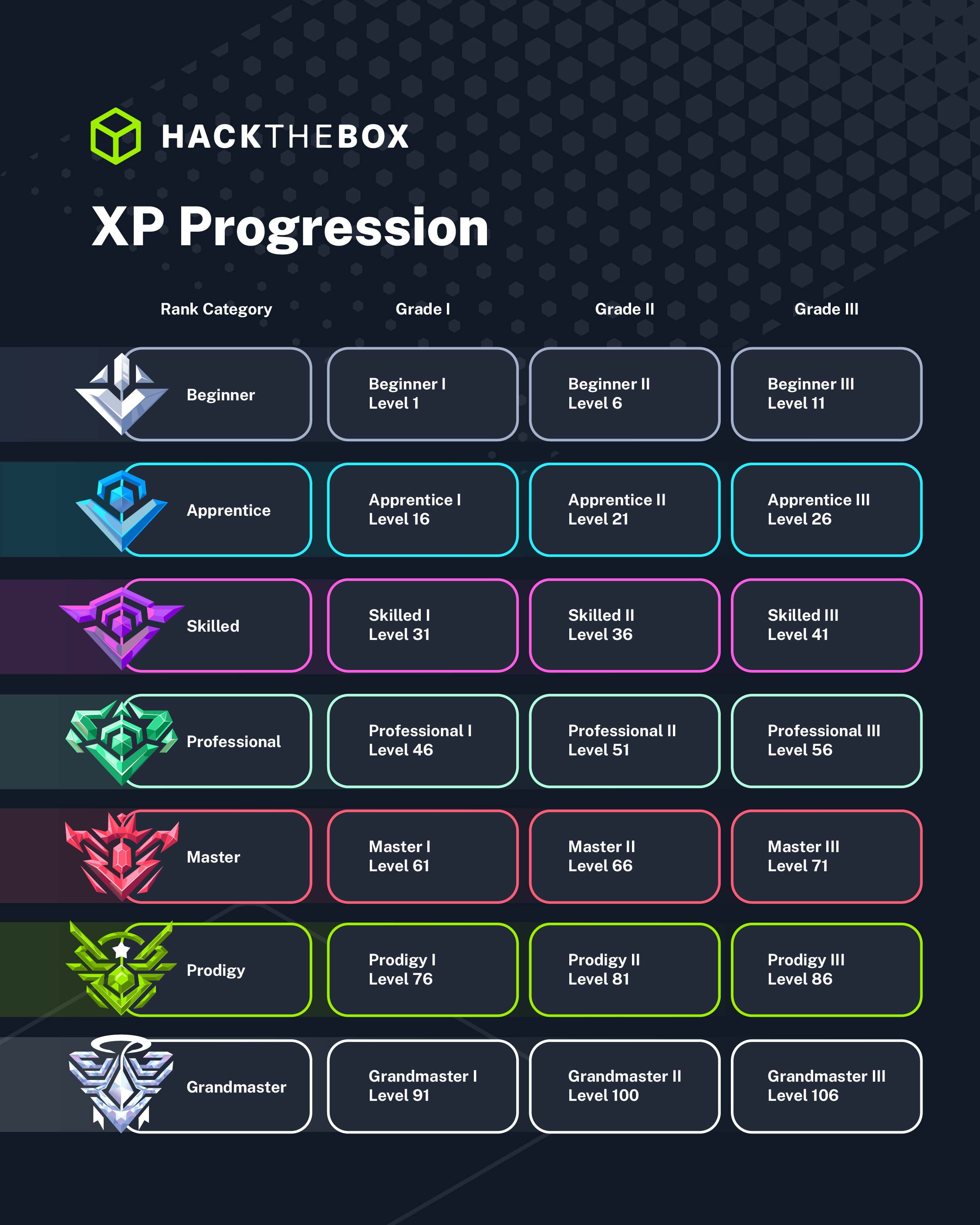 XP Progression